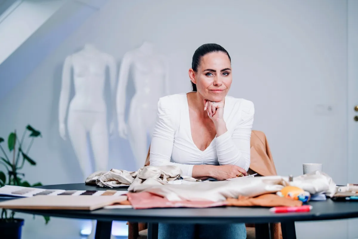 Andrea bjó til skemmtilegt litakort í samstarfi við BYKO